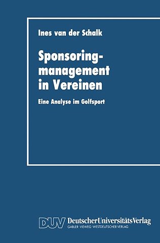 Sponsoringmanagement in Vereinen