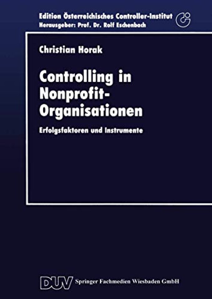 Controlling in Nonprofit-Organisationen