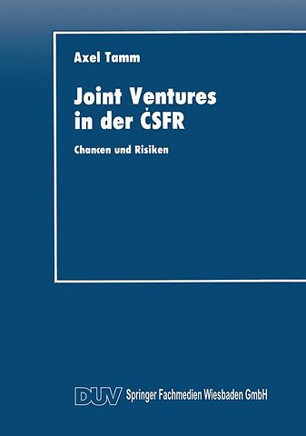 Joint Ventures in der ČSFR