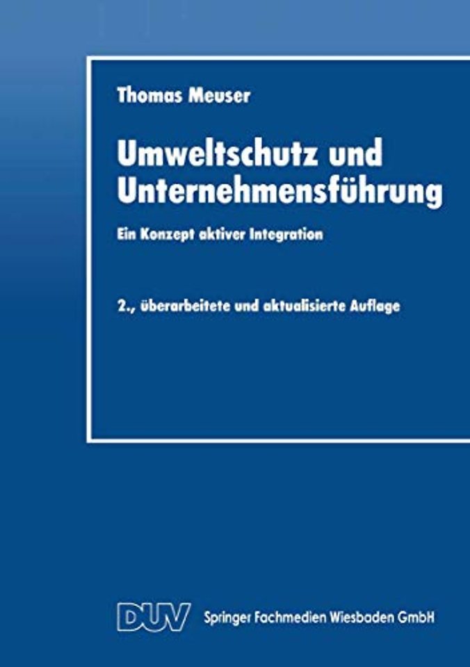 Umweltschutz und Unternehmensführung