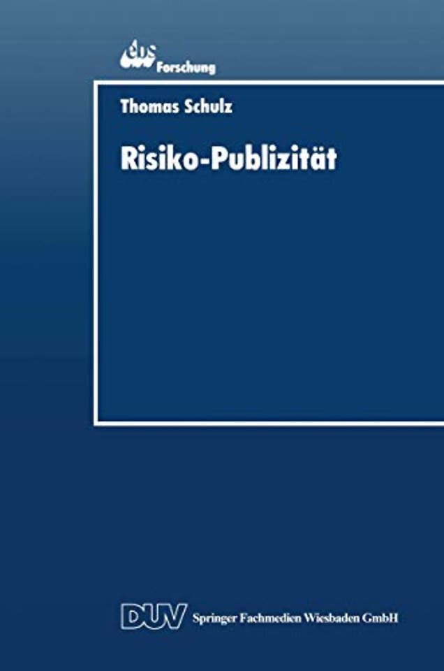 Risiko-Publizität