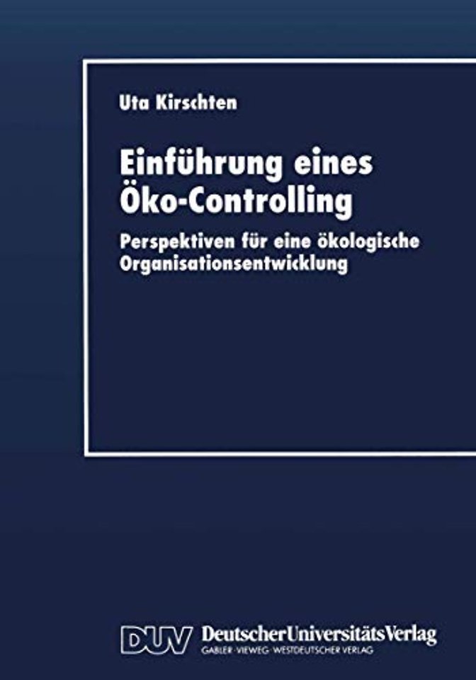 Einführung eines Öko-Controlling