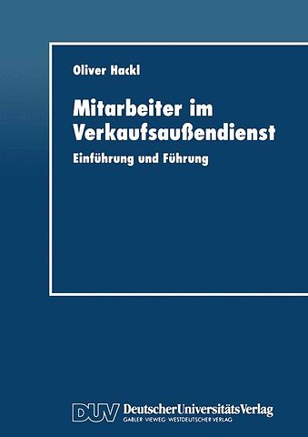 Mitarbeiter im Verkaufsaußendienst
