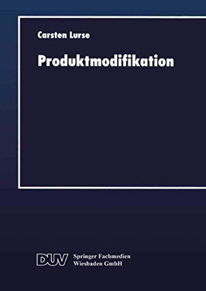 Produktmodifikation