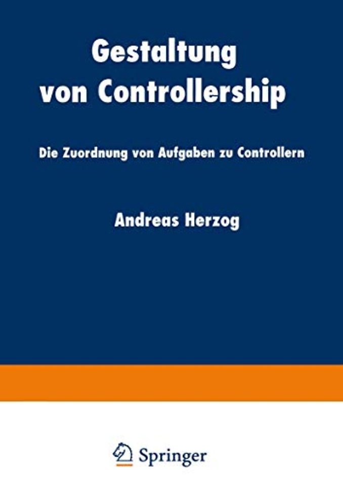 Gestaltung von Controllership