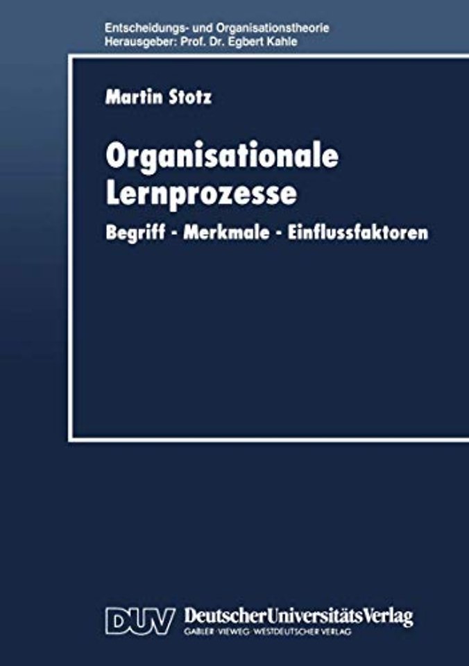 Organisationale Lernprozesse