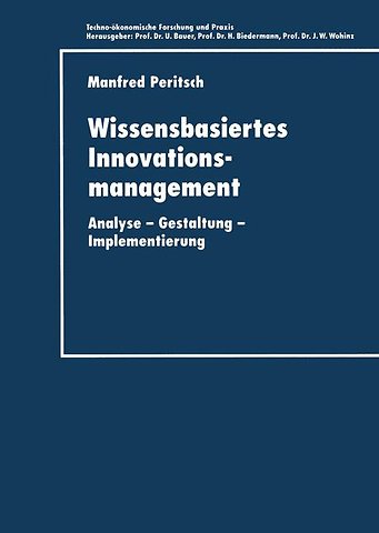 Wissensbasiertes Innovationsmanagement