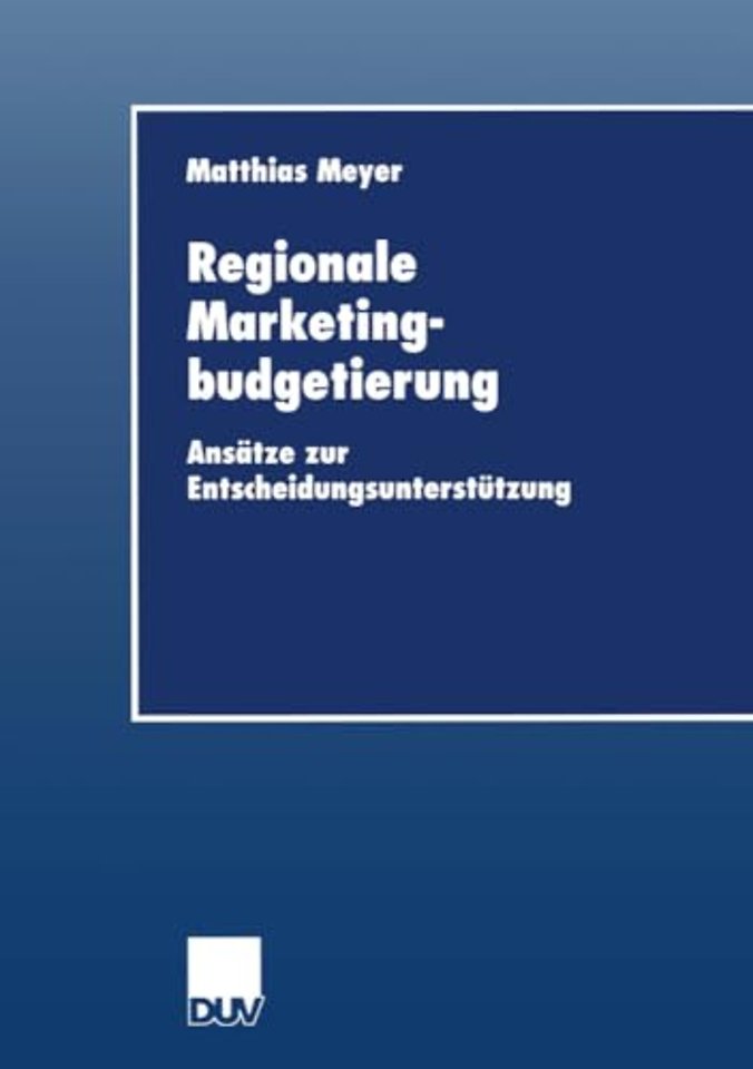 Regionale Marketingbudgetierung