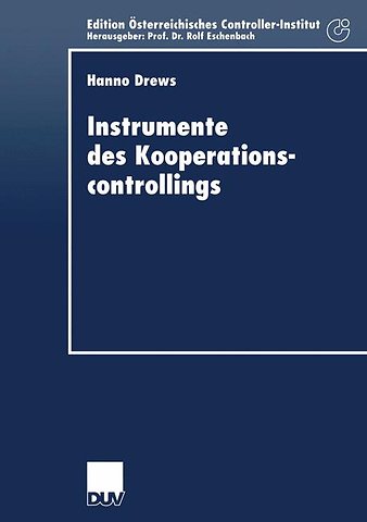 Instrumente des Kooperationscontrollings