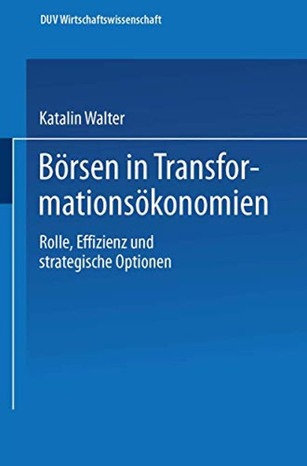Börsen in Transformationsökonomien