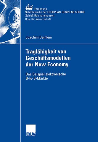 Tragfähigkeit von Geschäftsmodellen der New Economy