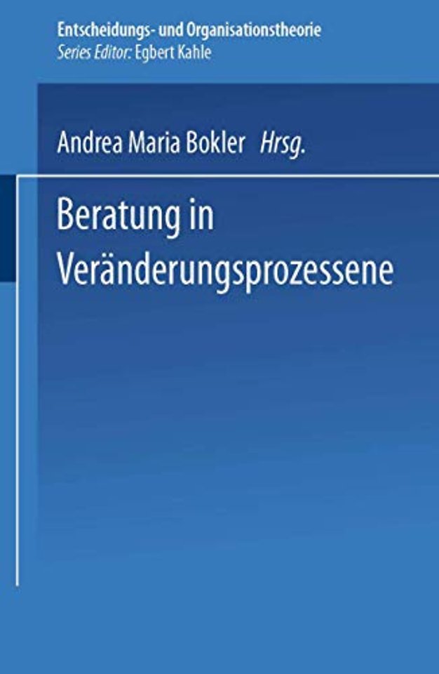 Beratung in Veränderungsprozessen