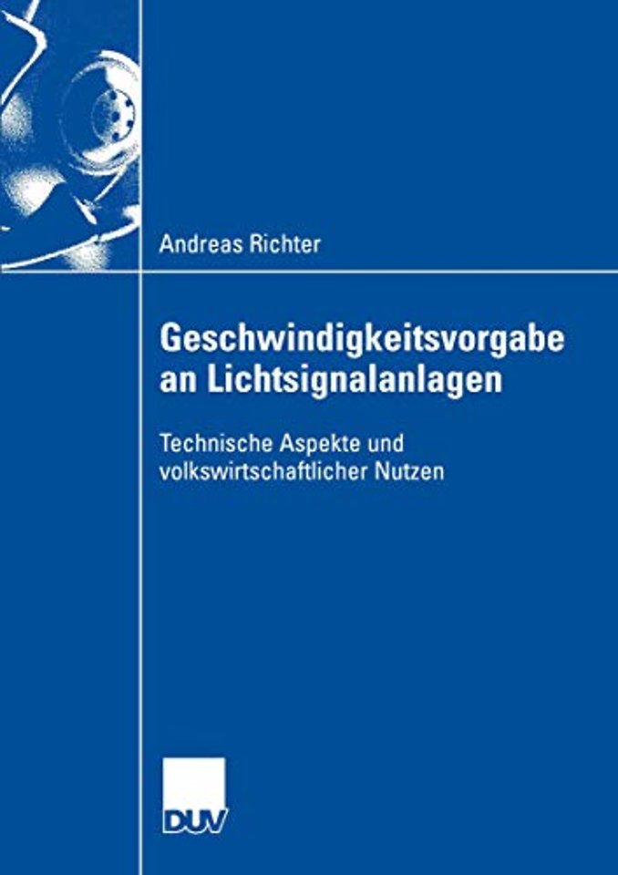 Geschwindigkeitsvorgabe an Lichtsignalanlagen