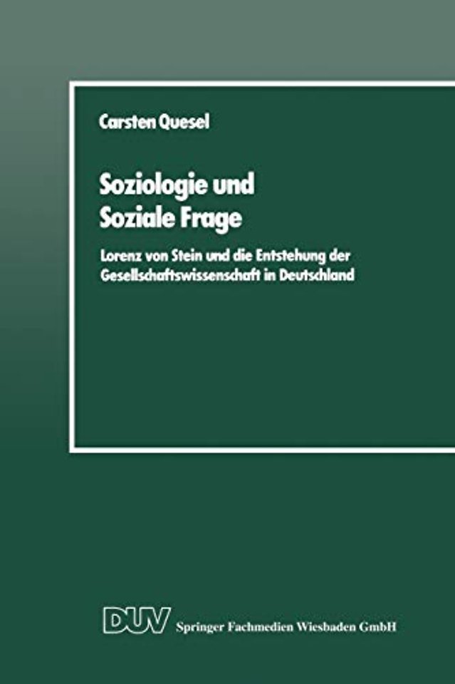 Soziologie und Soziale Frage