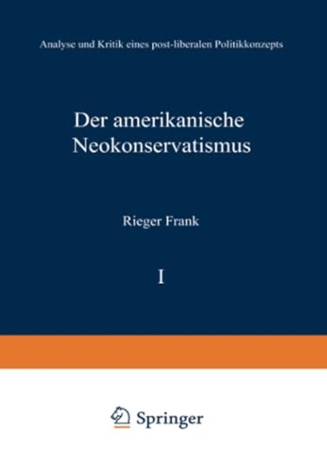 Der amerikanische Neokonservatismus