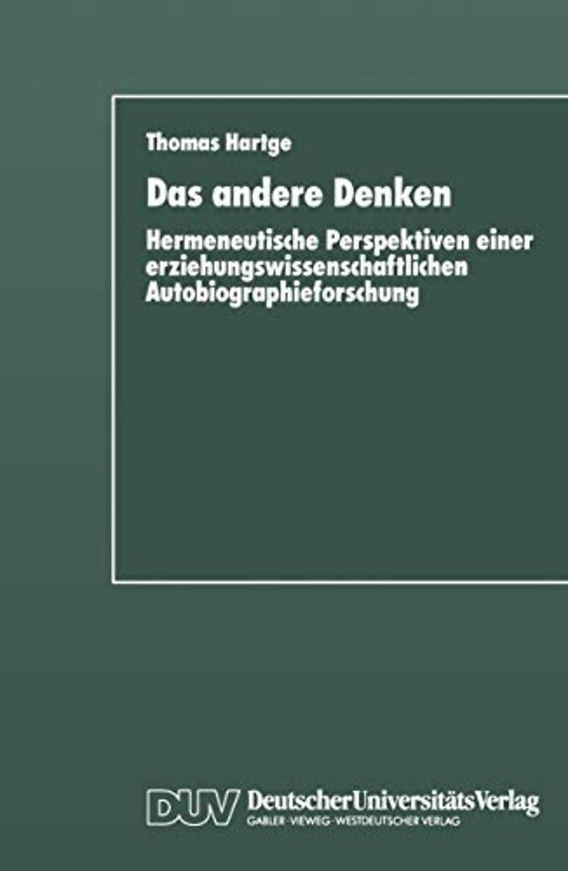 Das andere Denken