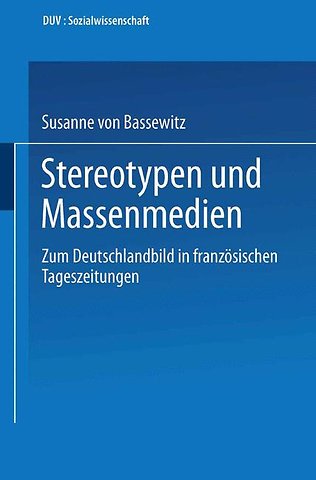 Stereotypen und Massenmedien