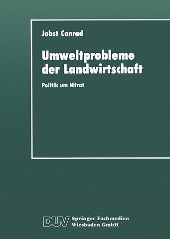 Umweltprobleme der Landwirtschaft