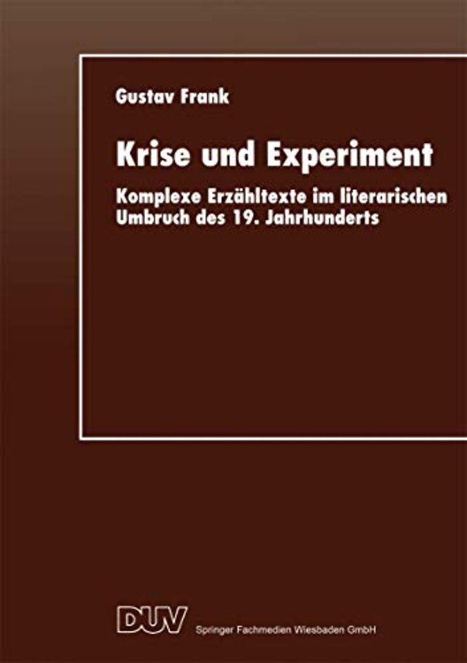 Krise und Experiment