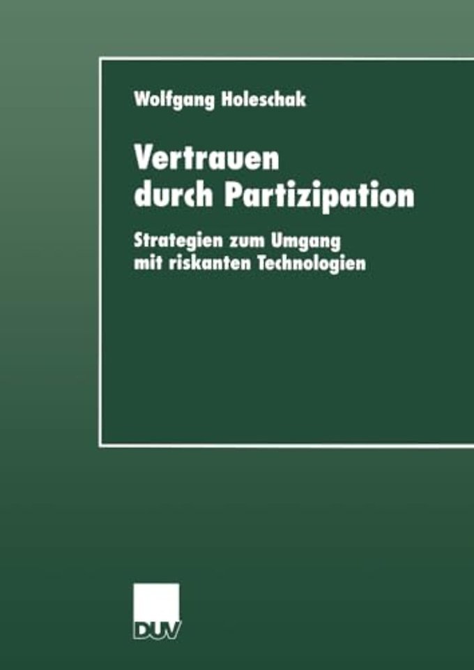 Vertrauen durch Partizipation