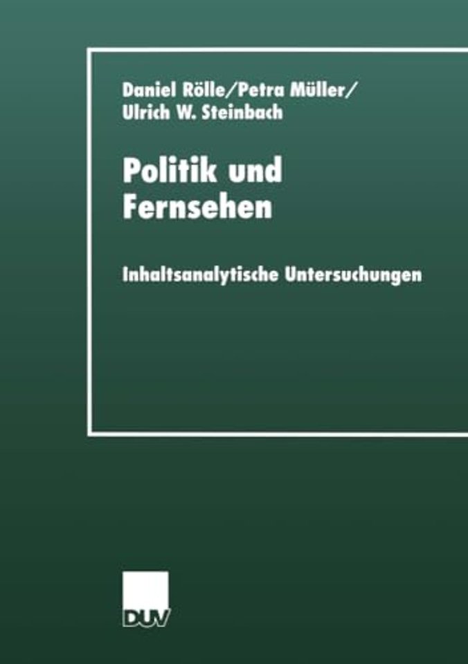 Politik und Fernsehen