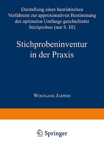 Stichprobeninventur in der Praxis