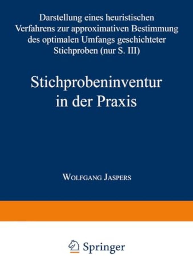 Stichprobeninventur in der Praxis