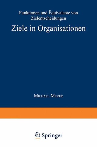 Ziele in Organisationen