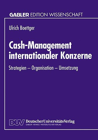 Cash-Management internationaler Konzerne