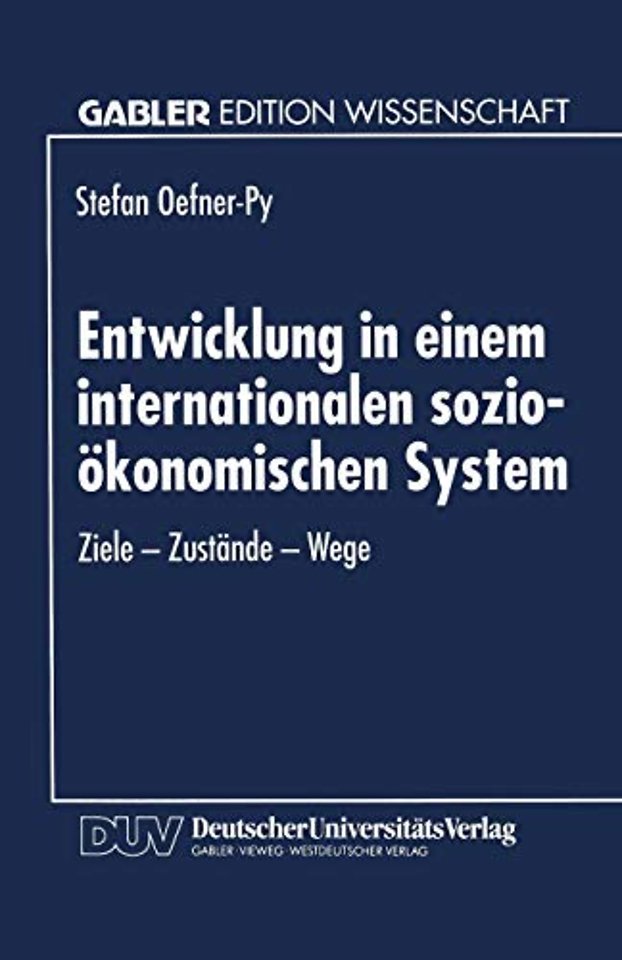 Entwicklung in einem internationalen sozio-ökonomischen System
