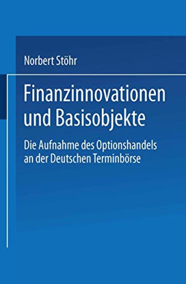 Finanzinnovationen und Basisobjekte