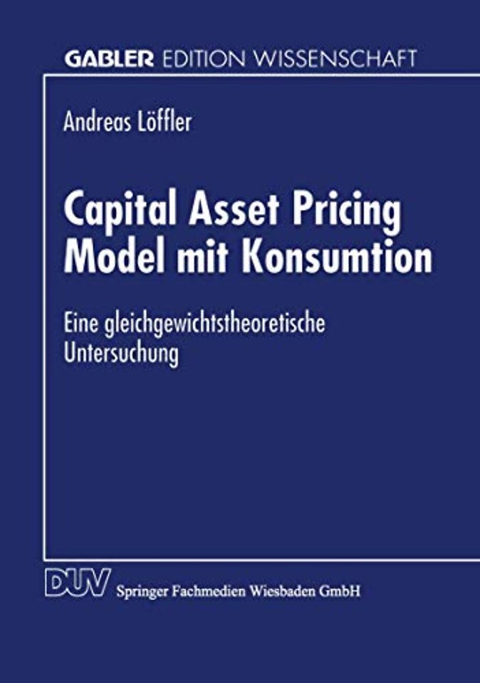 Capital Asset Pricing Model mit Konsumtion