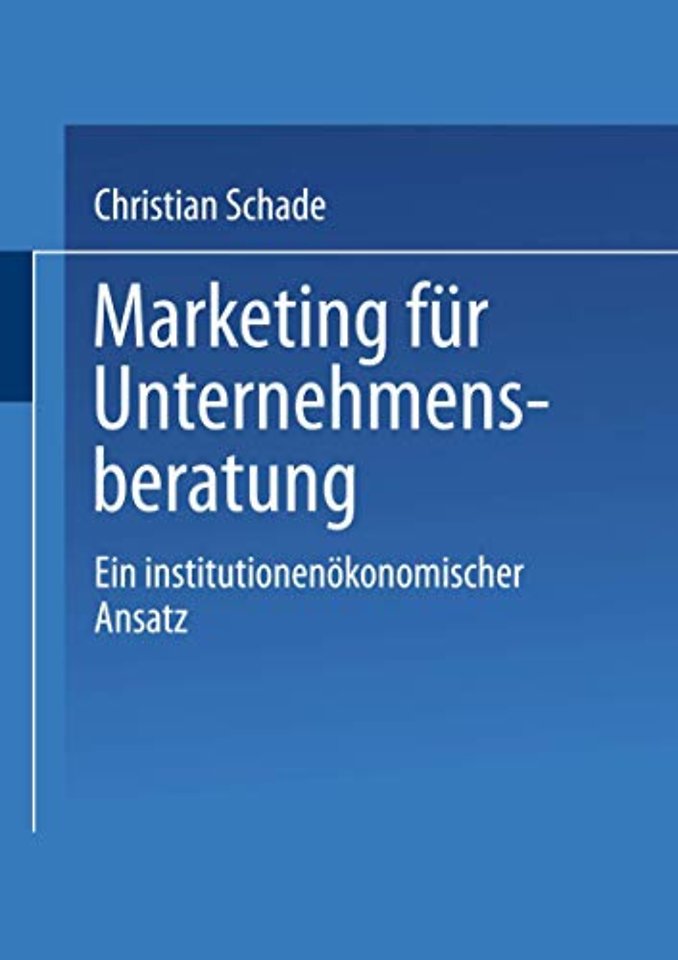 Marketing für Unternehmensberatung