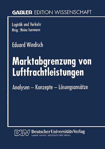 Marktabgrenzung von Luftfrachtleistungen