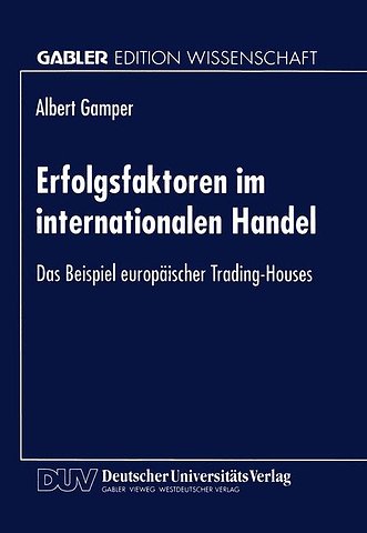 Erfolgsfaktoren im internationalen Handel