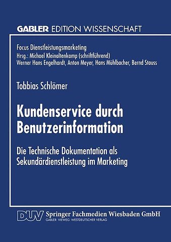 Kundenservice durch Benutzerinformation