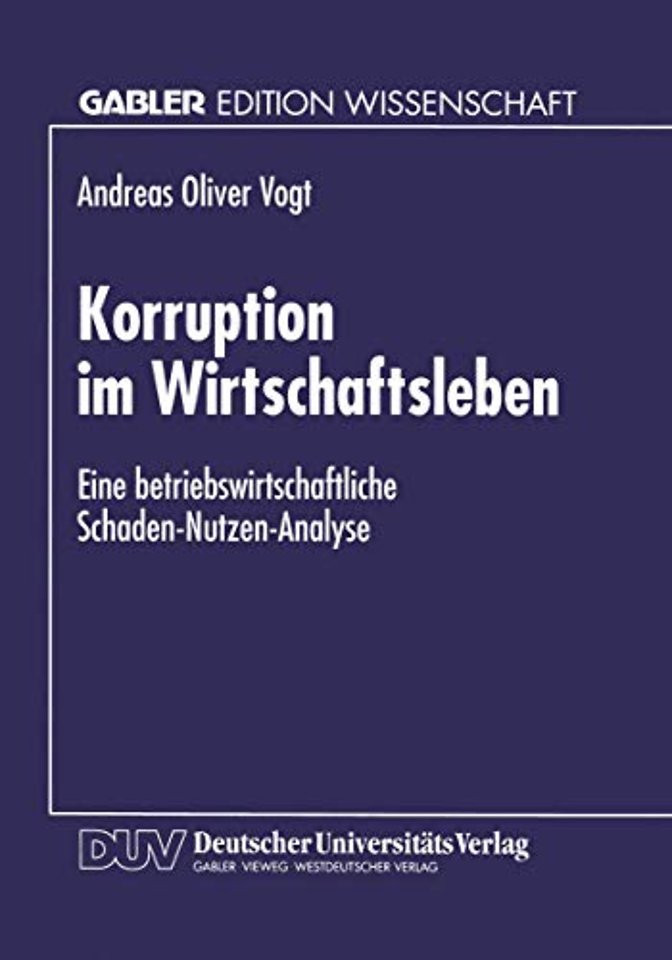 Korruption im Wirtschaftsleben