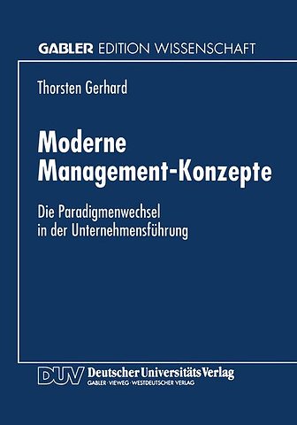 Moderne Management-Konzepte