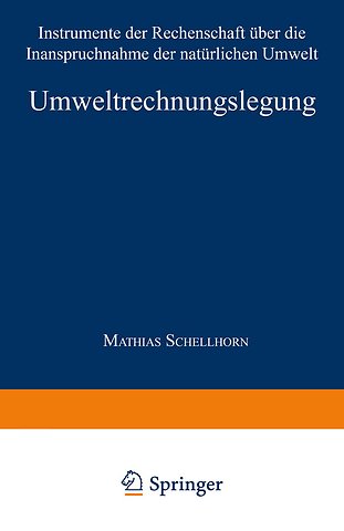 Umweltrechnungslegung