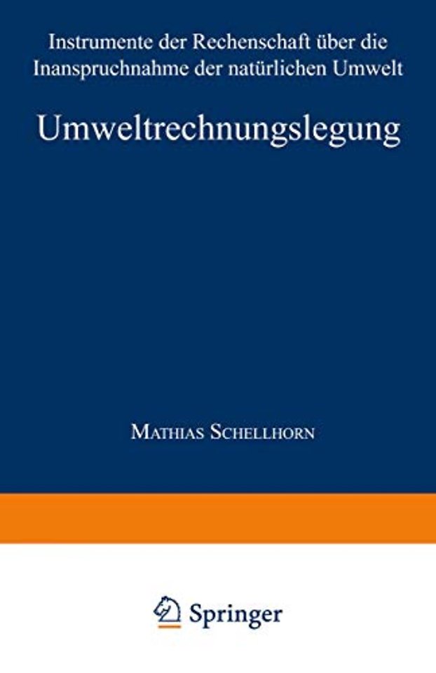 Umweltrechnungslegung