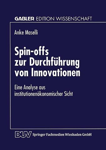 Spin-offs zur Durchführung von Innovationen