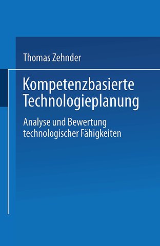 Kompetenzbasierte Technologieplanung