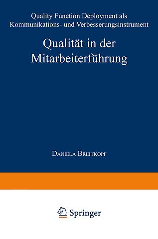 Qualität in der Mitarbeiterführung