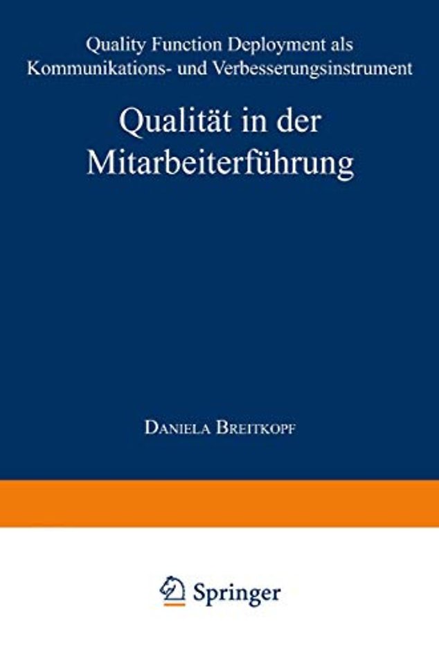 Qualität in der Mitarbeiterführung