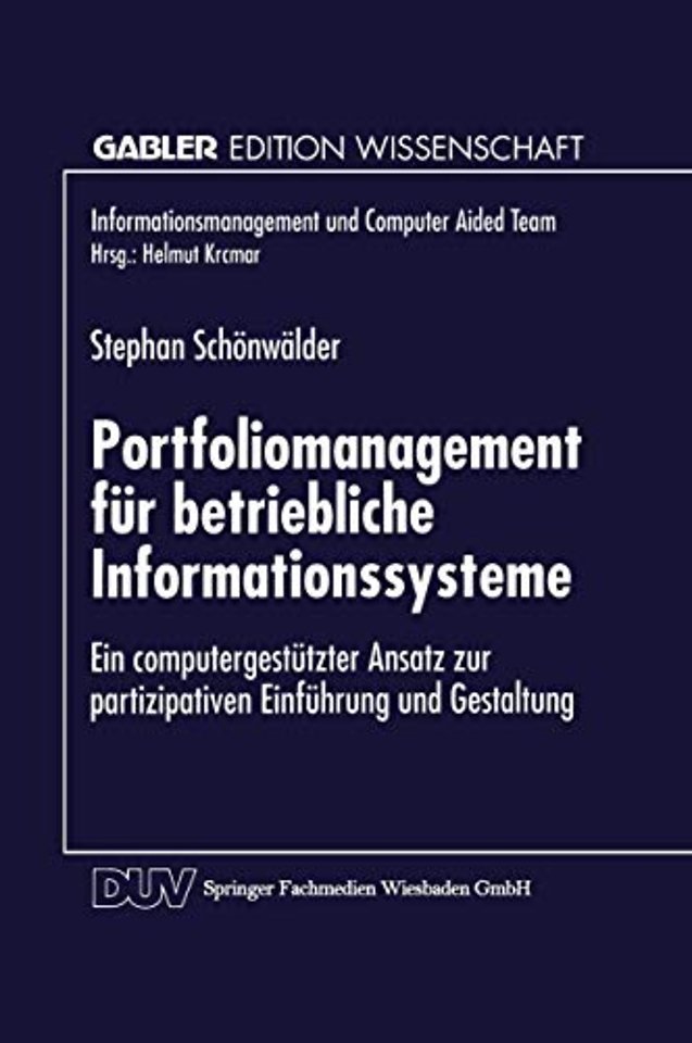 Portfoliomanagement für betriebliche Informationssysteme