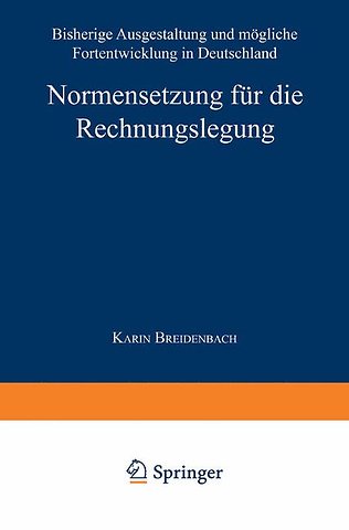 Normensetzung für die Rechnungslegung