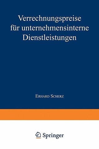 Verrechnungspreise für unternehmensinterne Dienstleistungen