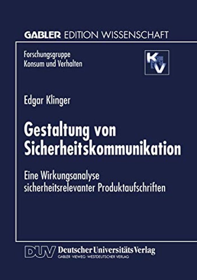 Gestaltung von Sicherheitskommunikation