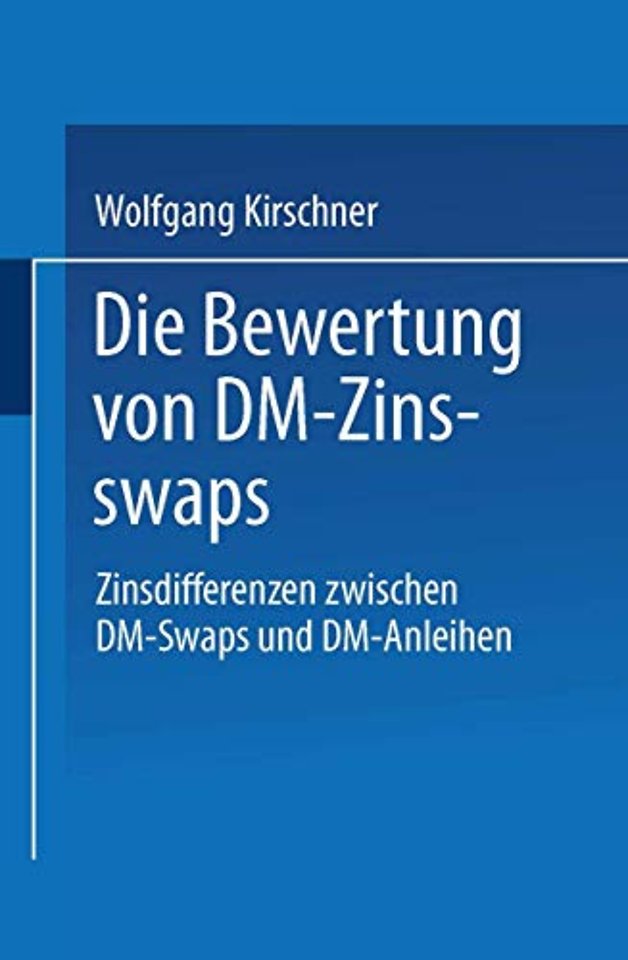 Die Bewertung von DM-Zinsswaps