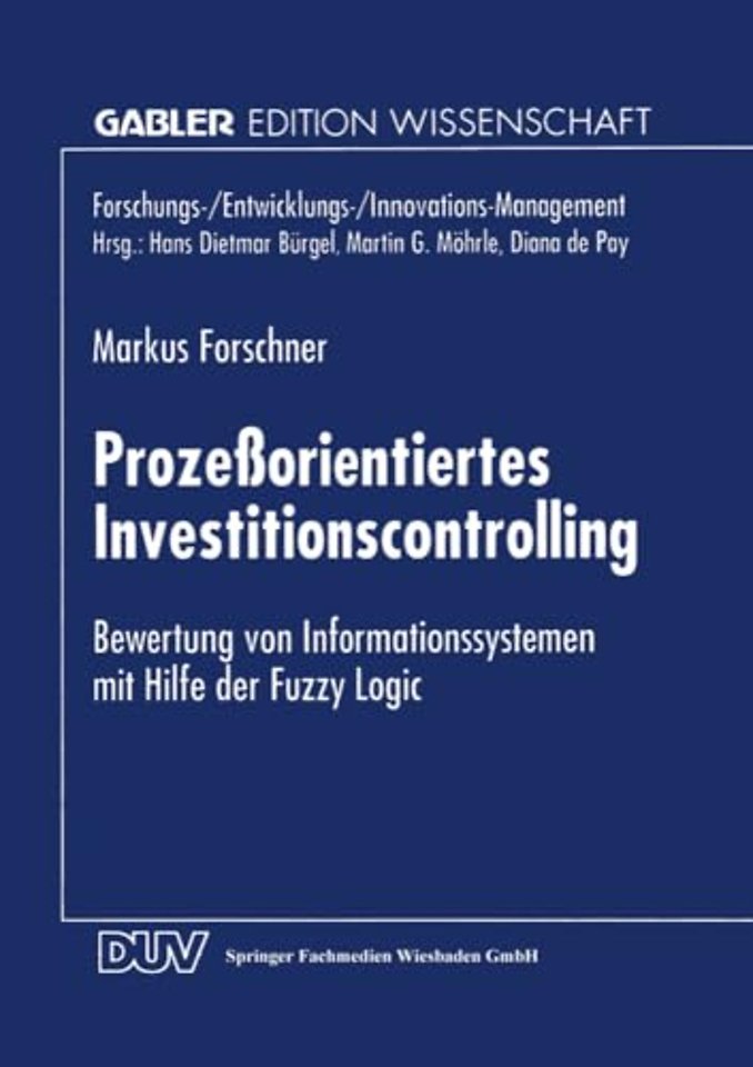 Prozeßorientiertes Investitionscontrolling